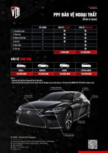 Bảng giá PPF Climax bảo vệ toàn diện